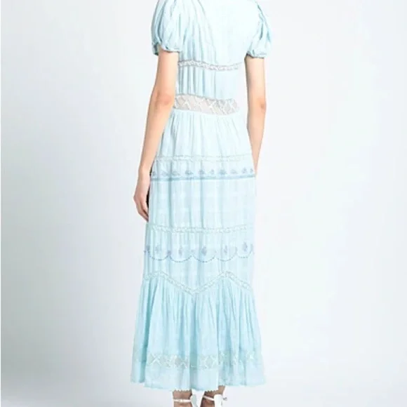 LoveShackFancy Sky Maxi Dress - Picture 4 of 14
